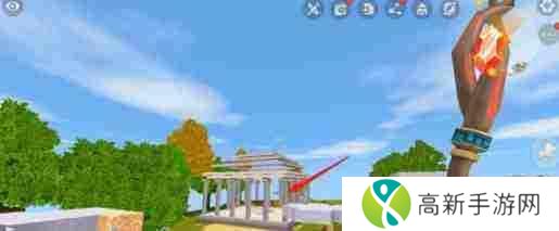 迷你世界空岛神殿位置 迷你世界空岛神殿位置