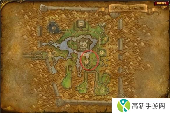 魔兽世界祖尔格拉布地图boss位置大全