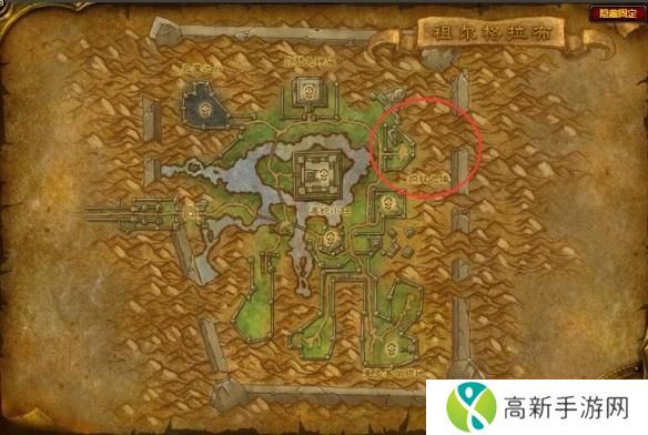 魔兽世界祖尔格拉布地图boss位置大全