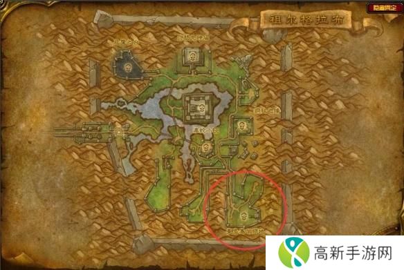 魔兽世界祖尔格拉布地图boss位置大全