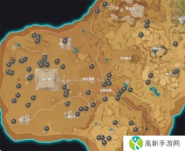 原神圣金虫采集路线大全