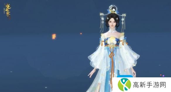 《逆水寒手游》中秋外观琅霄吟月一览