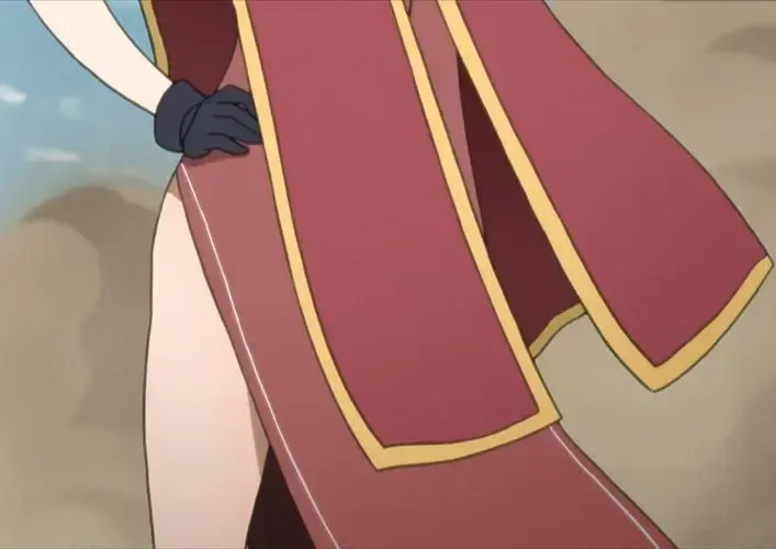 《火影忍者》四代目土影鸣子双腿中间的位置图片什么梗?