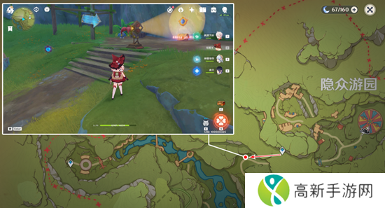 原神隐众游园绮光彩灯解密攻略 隐众游园绮光彩灯位置大全[多图]图片2