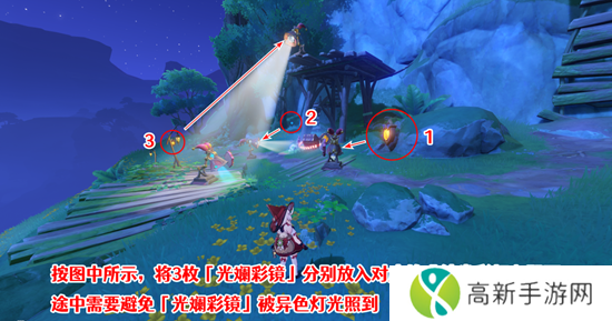 原神隐众游园绮光彩灯解密攻略 隐众游园绮光彩灯位置大全[多图]图片13
