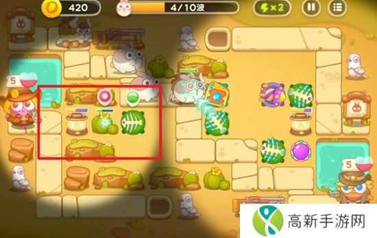 保卫萝卜4波仔很忙第8关攻略 波仔很忙第八关图文通关教程[多图]图片3