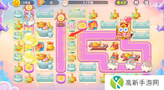 保卫萝卜4周赛6月27日攻略：6月27日周赛无伤图文通关教程[多图]图片2