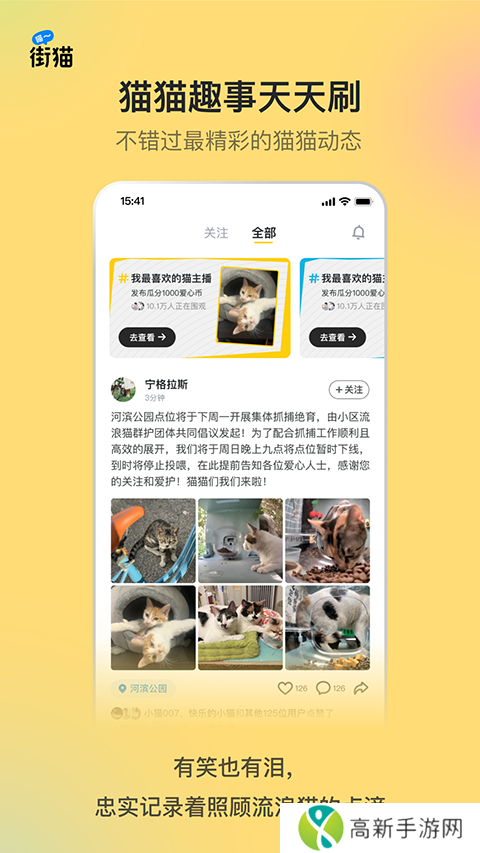 哈啰街猫 app